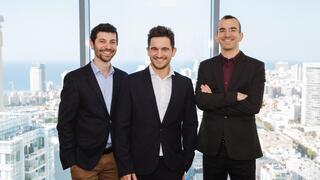 Aidoc founders Michael Braginsky (left), Elad Walach and Guy Reiner 