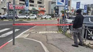 הזירה בתחנת הדלק סמוך לקניון קריון בקריית ביאליק שבה נתפס החשוד בהצתה