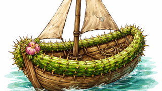 סירה עם קוצים