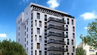 הדמיית פרויקט תמ"א 38 ברמת גן ברחוב הרא"ה