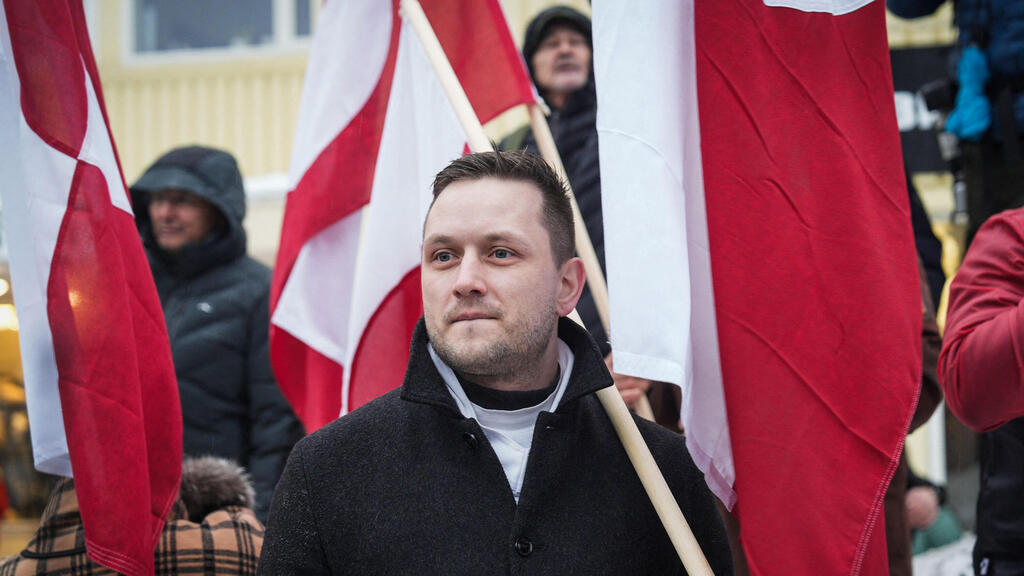 Greenland Prime Minister Jens-Frederik Nielsen (Photo: Alessandro Rampazzo/AFP) ראש ממשלת גרינלנד ינס-פרדריק נילסן