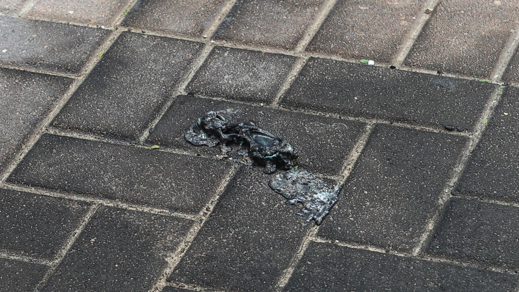 זירת ההצתה בקריית מוצקין