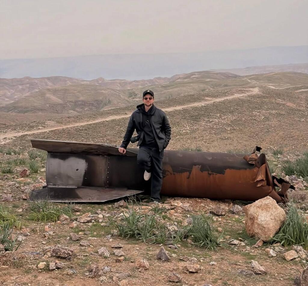 נת'ניאל בוזוליק בביקור נוסף בארץ (צילום מסך אינסטגרם) נת'ניאל בוזוליק בביקור נוסף בארץ