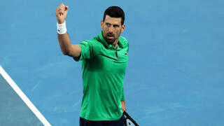 הטניסאי הסרבי נובאק ג'וקוביץ'