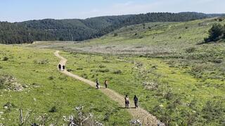 עמק השלום במבט ממצפור סיון