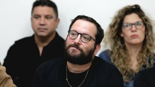 יונתן אוריך ועמרי אסנהיים בדיון בבית המשפט השלום ראשל"צ