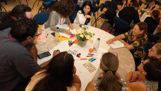 מתוך כנס בוגרי תוכניות "מהייטק להוראה" במכון מופ"ת