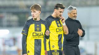 שחקן בית"ר ירושלים ירדן שועה, עדי יונה, בראיין קרבאלי, ירדן כהן, ברק יצחקי