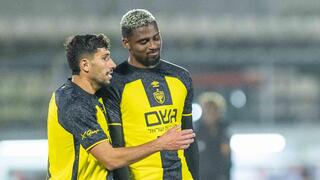 שחקן בית"ר ירושלים ירדן שועה, עדי יונה, בראיין קרבאלי, ירדן כהן, ברק יצחקי