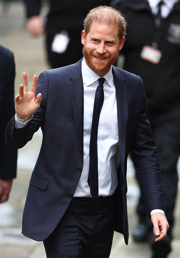 הלב שלנו איתך. הנסיך הארי (צילום: Peter Nicholls/Getty Images) הנסיך הארי