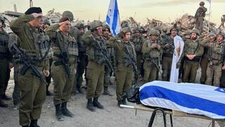 הרמטכ"ל מצדיע לארונו של רן ז"ל