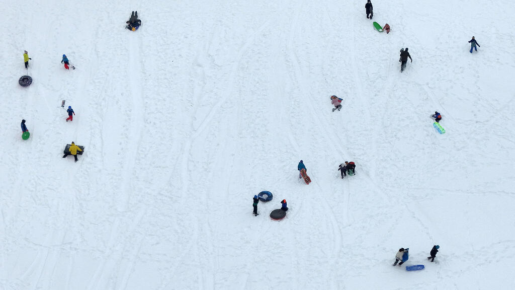 ארה"ב סופה סופת שלגים מסצ'וסטס