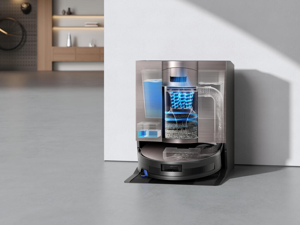 זה מה שקורה בפנים, DEEBOT X11 OmniCyclone