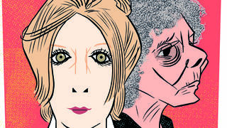 חדוה הרכבי ז"ל (מימין) והלית ישורון