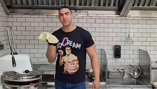 פיט קרים התעלף בזמן אתגר אכילת טורטיה באורך 5 מטר