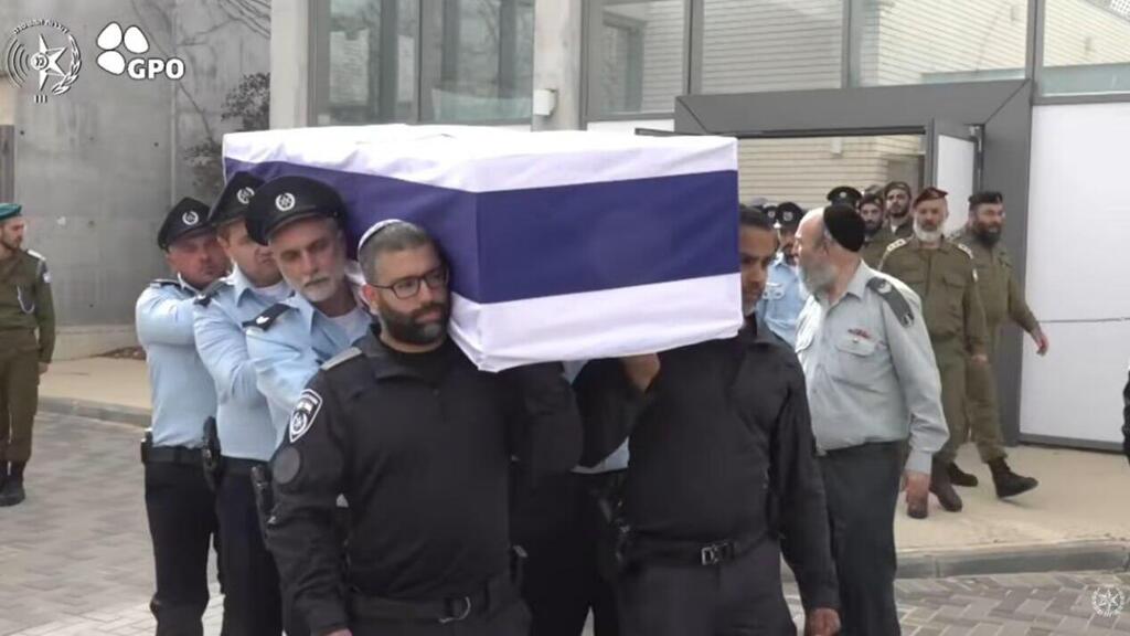 ארון הקבורה של רן גואילי ז"ל