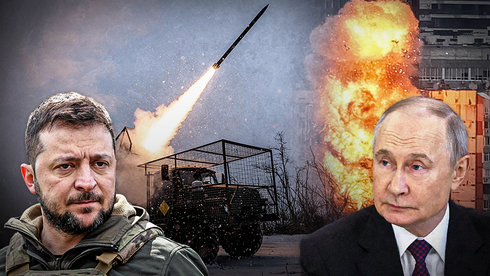 פוטין וזלנסקי. מי ימצמץ ראשון? 