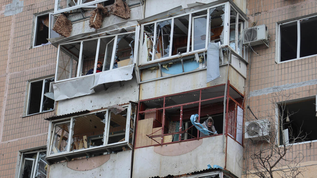 הרס אחרי מתקפה של רוסיה ב זפוריז'יה אוקראינה