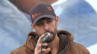 עידן עמדי בלוויתו של רן גואילי