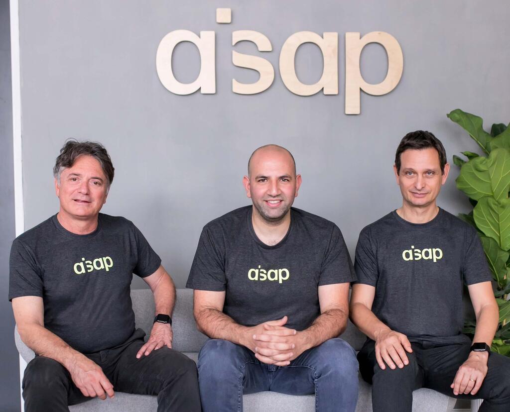 From right: Prof. Robert Klempfner, Adiel Am-Shalom and Prof. Ehud Schwammenthal, co-founders of AISAP