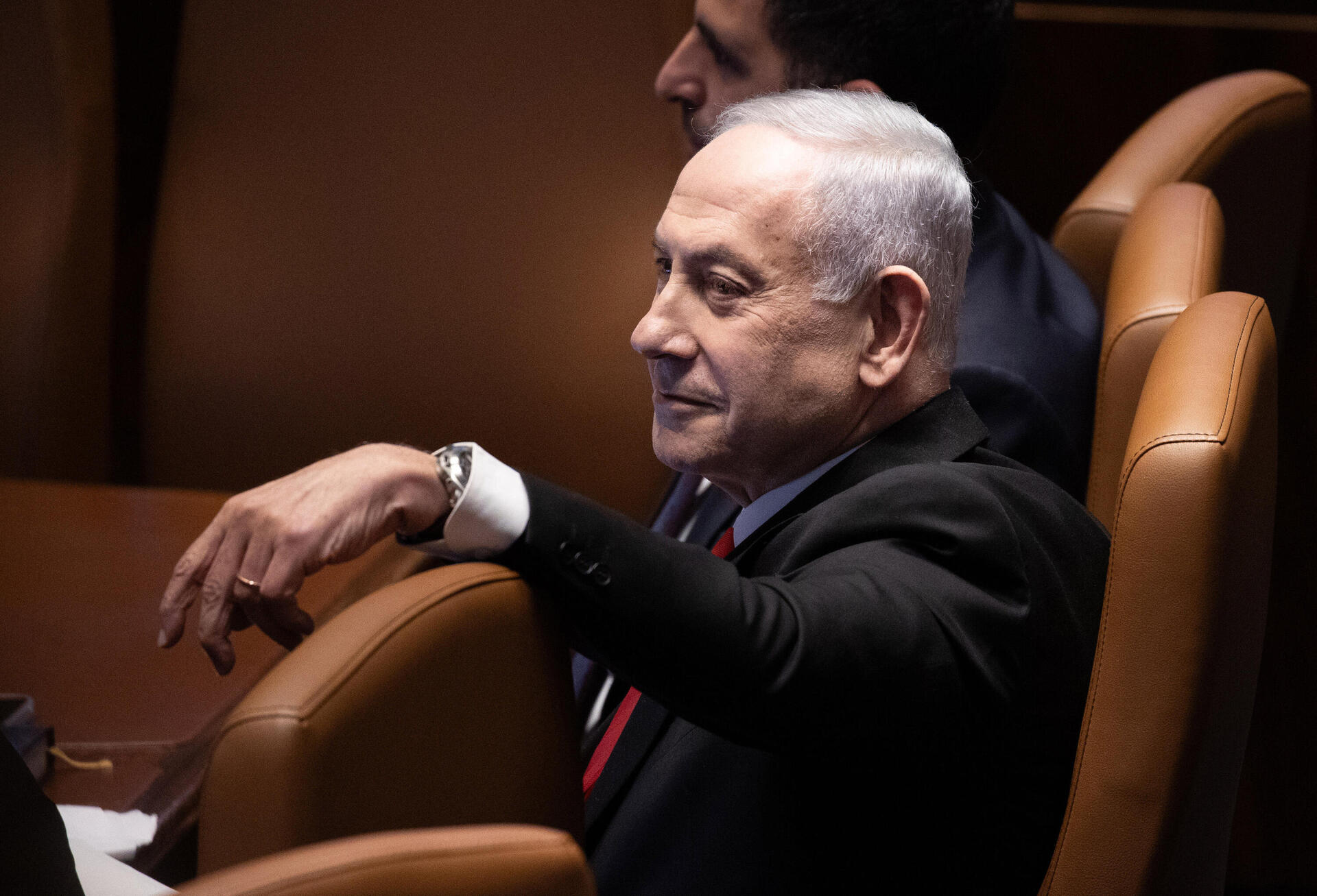 ראש הממשלה בנימין נתניהו במליאת הכנסת 