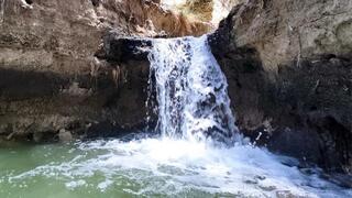 מפל ובריכת חורף בנחל עמל