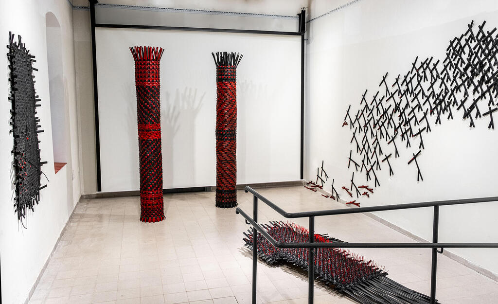 creation during war (Photo: Ilan Amichai) creation during war