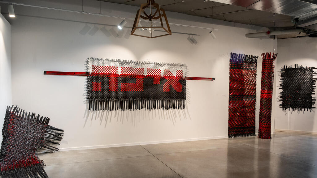 Photo: Ilan Amichai creation during war