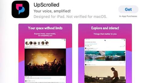 הרשת החברתית UpScrolled