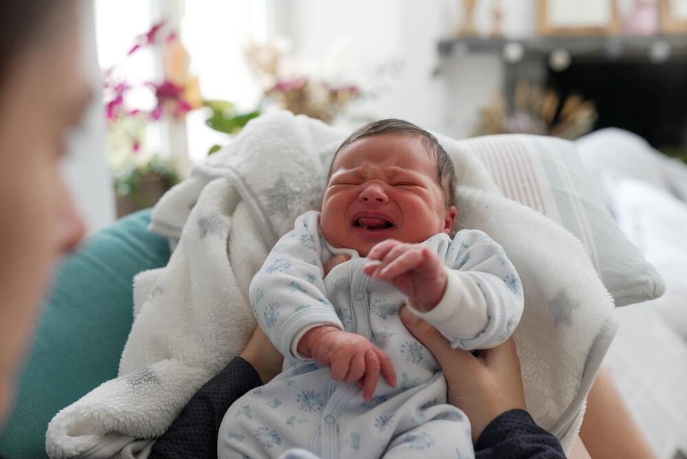 Children with the syndrome require lifelong cardiac follow-up and medical treatment. Illustration (Photo: Shutterstock) תינוק בוכה