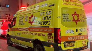 פצוע במצב קשה משריפה בתל אביב