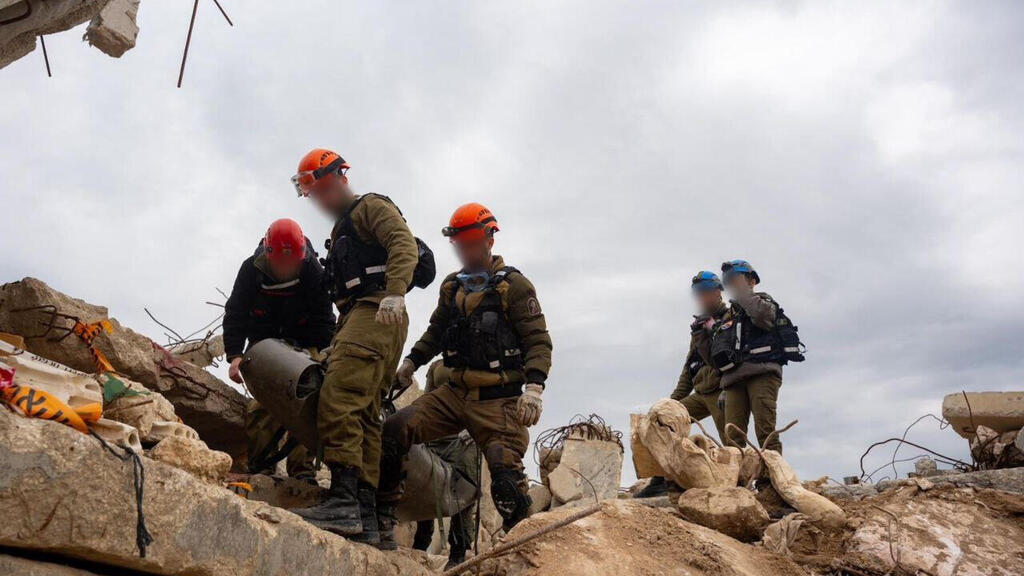 The Home Front Command continues with the exercise program, including this month at Zikim (Photo: IDF Spokesperson's Unit) תרגיל פיקוד העורף - חזרה לבא"ח זיקים