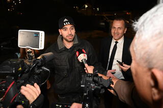 מרדכי דוד נחקר במשטרת מרחב ירקון