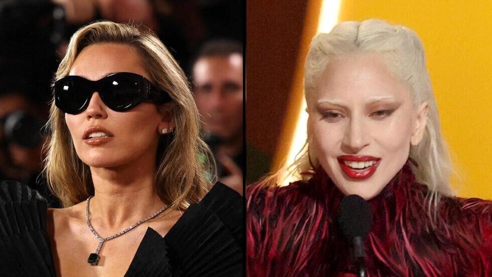 ליידי גאגא מיילי סיירוס1