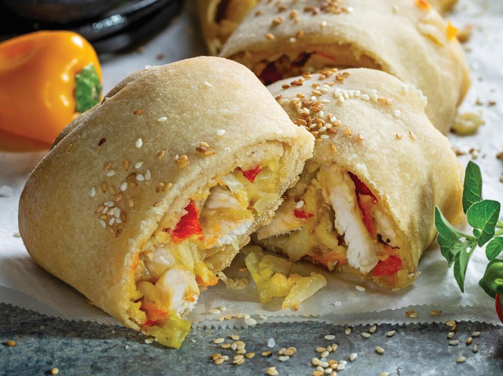 מגולגלים עוף וירקות