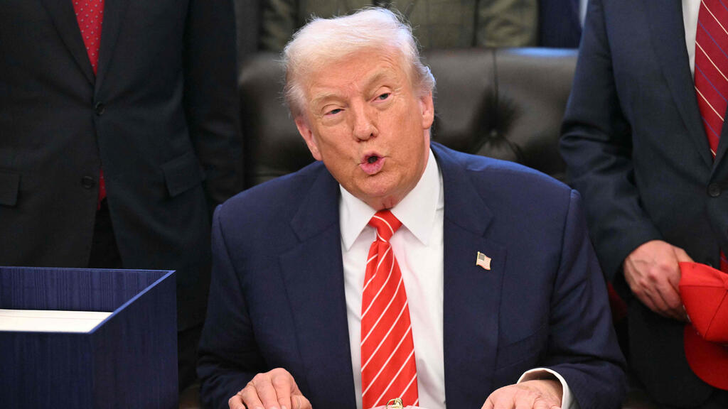 נשיא ארה"ב דונלד טראמפ