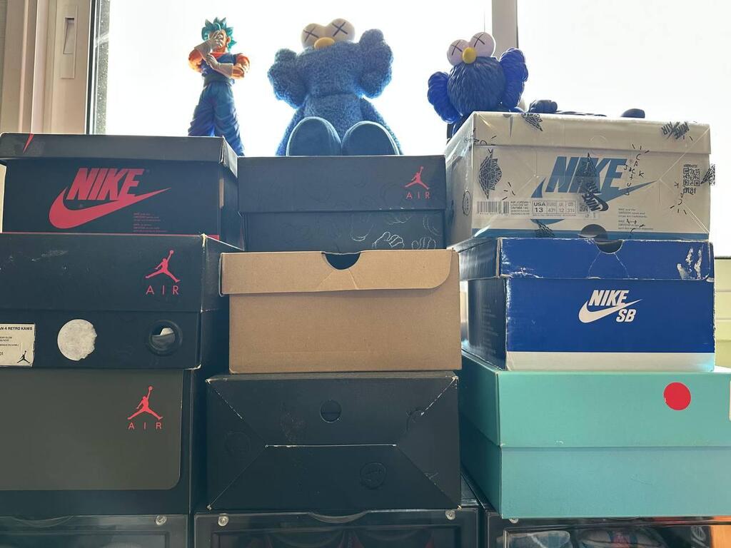 Omer Big's sneaker collection 