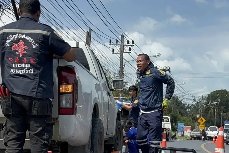 קוסומוי  תאילנד זירה ישראלי נהרג תאונת אופנוע