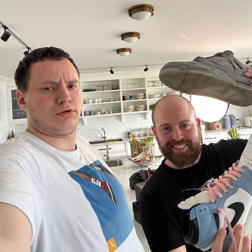 Omer Big and People and Collectors podcast host Bar Gindy 