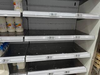 מחסור בחלב בסניף רמי לוי בזכרון יעקב