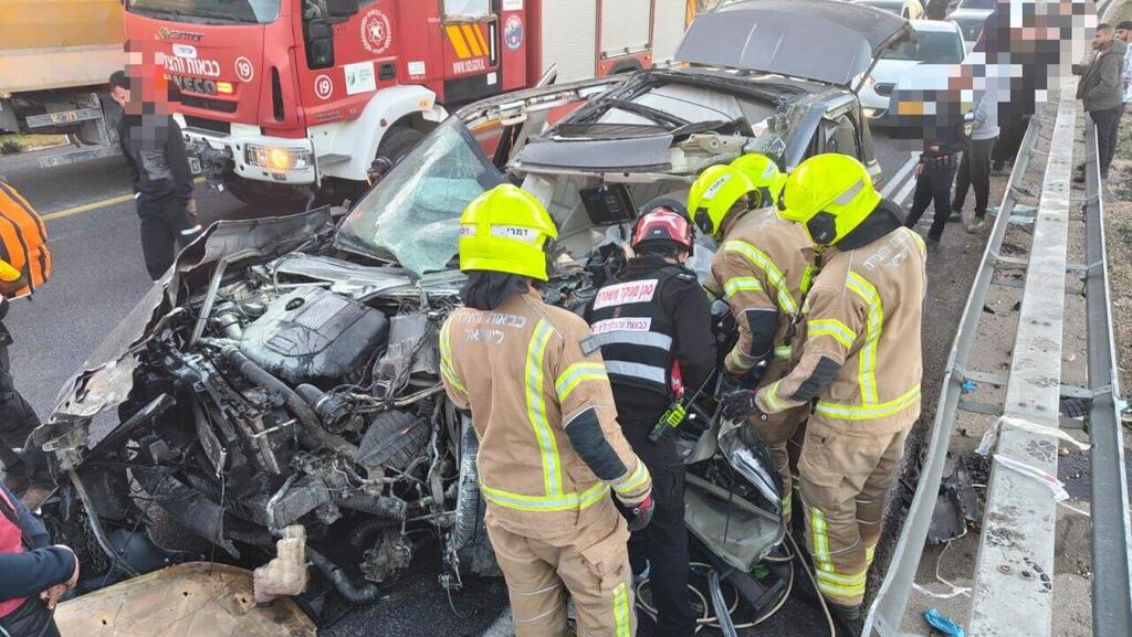 זירת התאונה