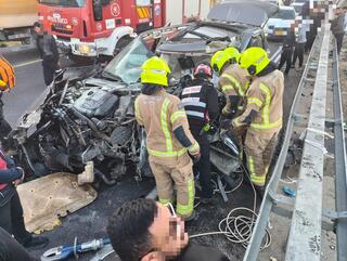 זירת התאונה
