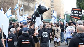 מחאת הרפתנים בירושלים