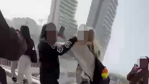 תיעוד התקיפה בחטיבת הביניים בנתניה