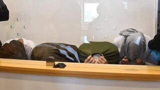 הנאשמים בבית המשפט