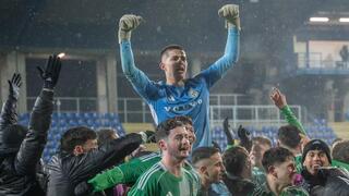 שוער קבוצת הנוער של מכבי חיפה מארק גולנקוב