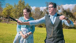 'Moses asks permission to leave Jethro,' painting by Jan Victors from about 1635