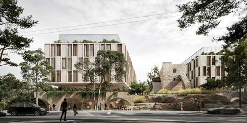 בית מלון כתף ינום בלגיה ישראל, בירושלים  