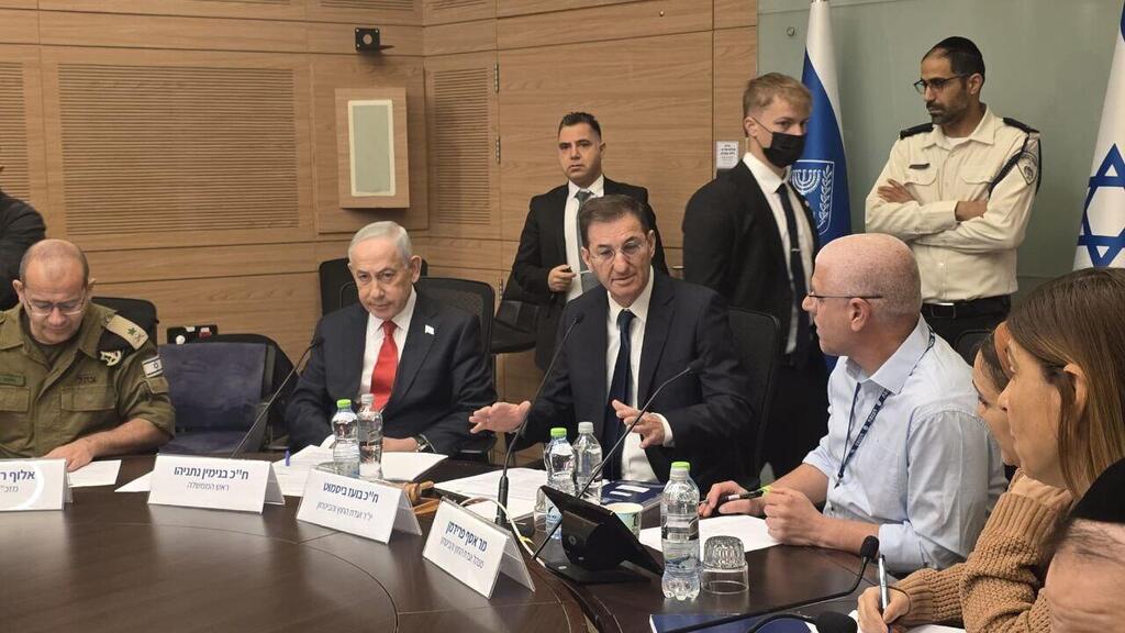 Netanyahu and Bismuth in the Foreign Affairs and Defense Committee דיון בוועדת החוץ והביטחון