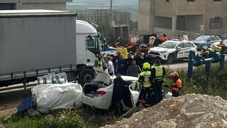 זירת אירוע הירי בכפר יפיע